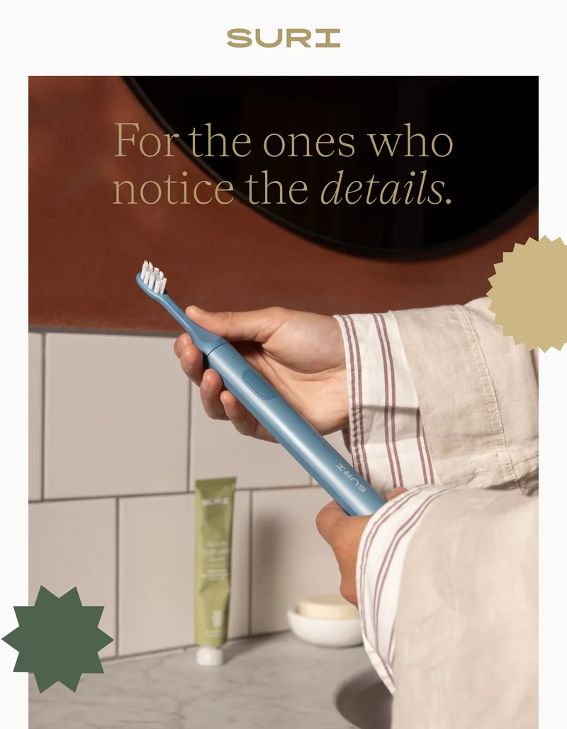 suri - for the ones who notice the details.