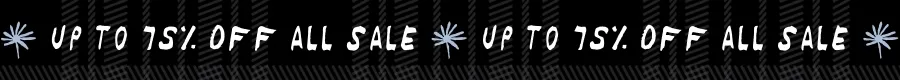 Up to 75% Off All Sale