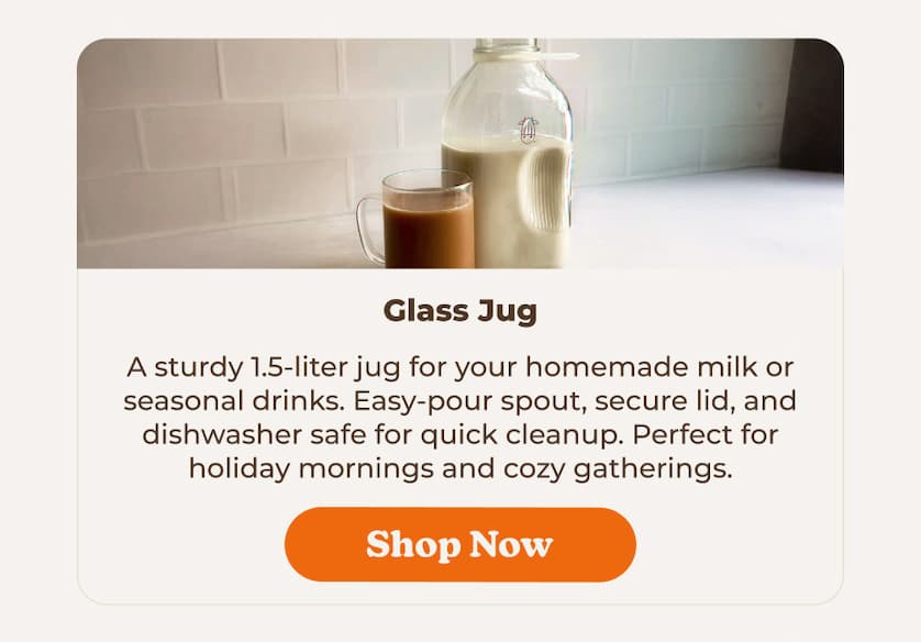 Shop Almond Cow Glass Jug