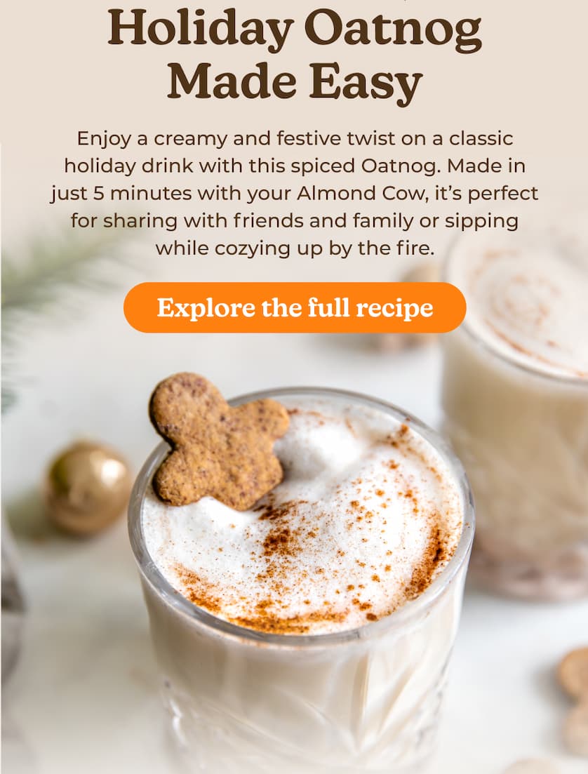 Holiday Oatnog Made Easy