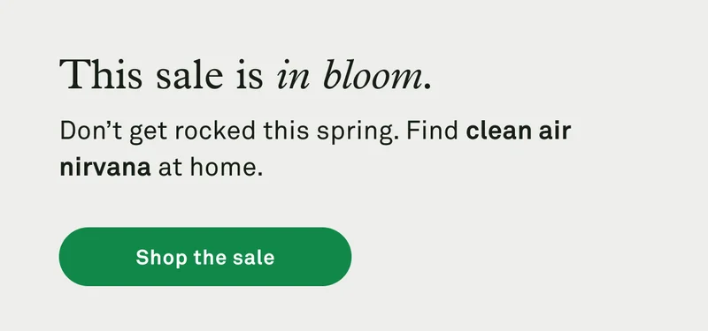 The sale is in bloom. Shop the sale.