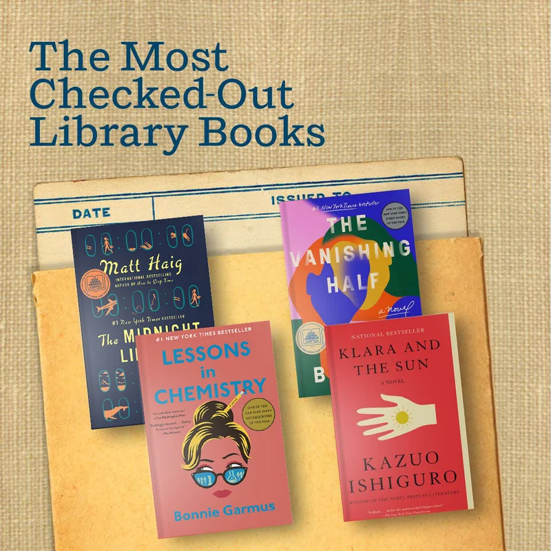 The Most Checked Out Library Books