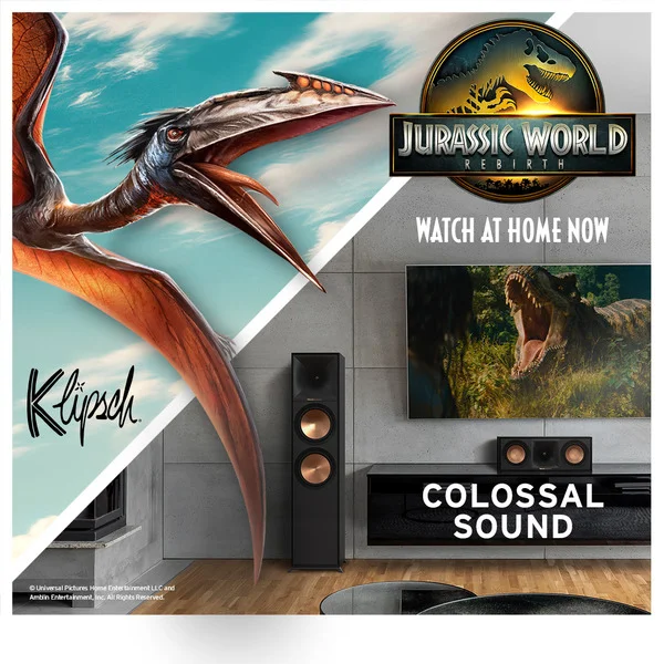 Klipsch’s Partnership With Universal Pictures and Amblin Entertainment’s Jurassic World Rebirth