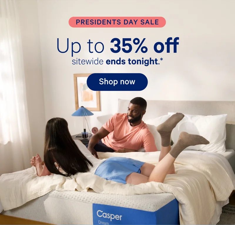 Presidents Day Sale; Up to 35% off sitewide ends tonight.*