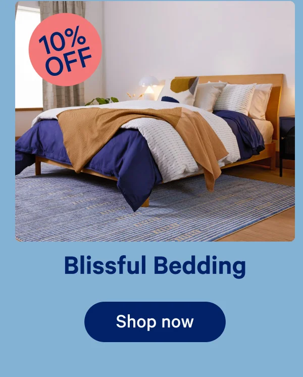 Blissful Bedding; 10% Off