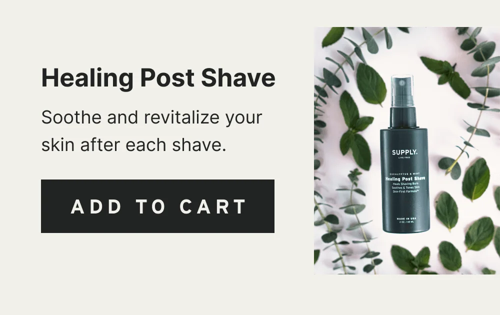 Healing Post Shave