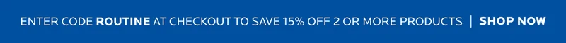Enter code discount code for 15% off 2+ products