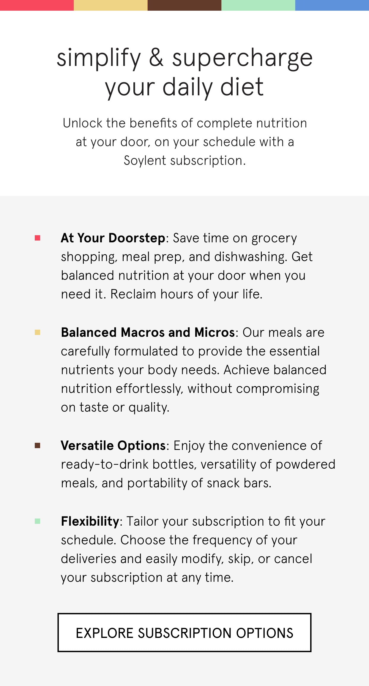 simplify & supercharge your daily diet