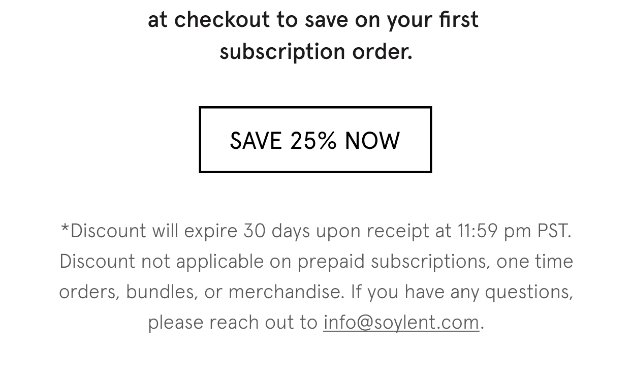 save 25% now