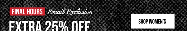 Extra 25% off Shop Women's