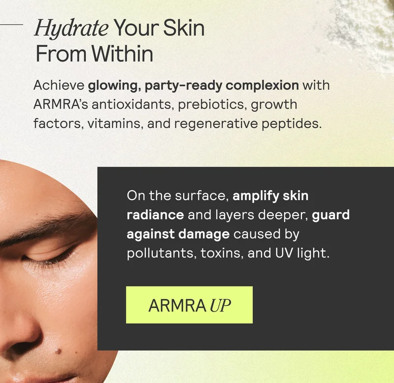 Hydrate your skin from within