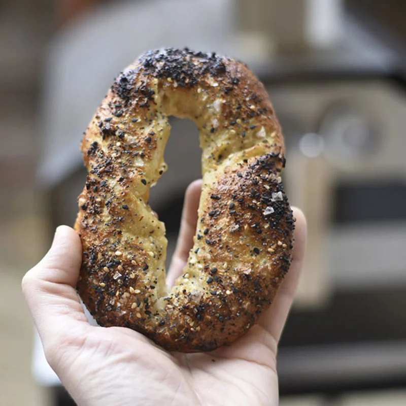 Sourdough Bagels