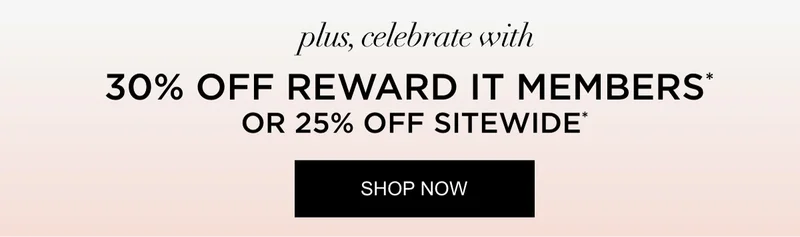 Plus, Celebrate With 30% Off