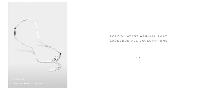 Linear Chain Bracelet