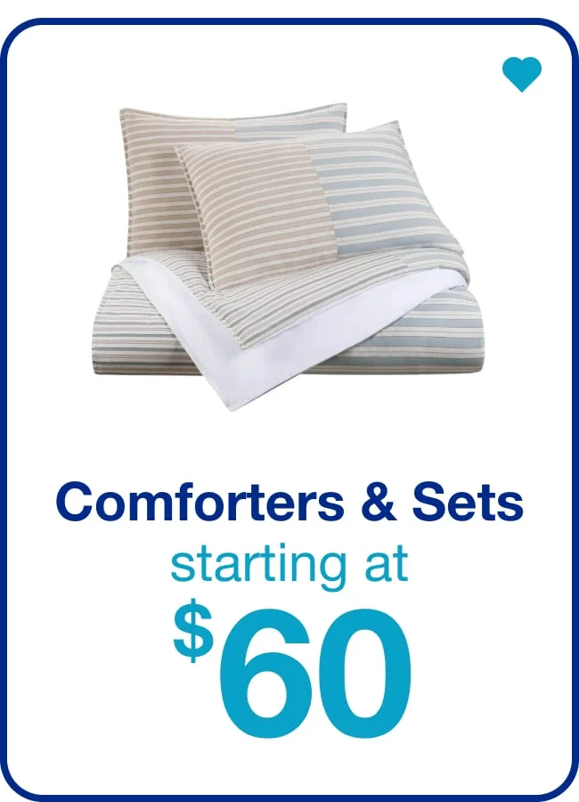 Comforters & Sets — Shop Now!