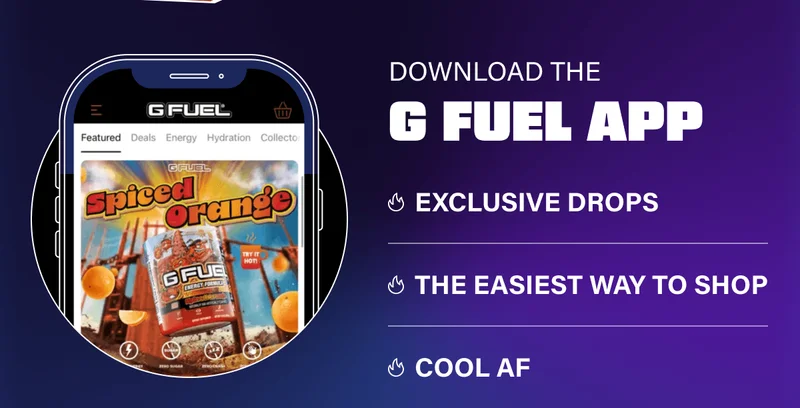 Download the G FUEL App
