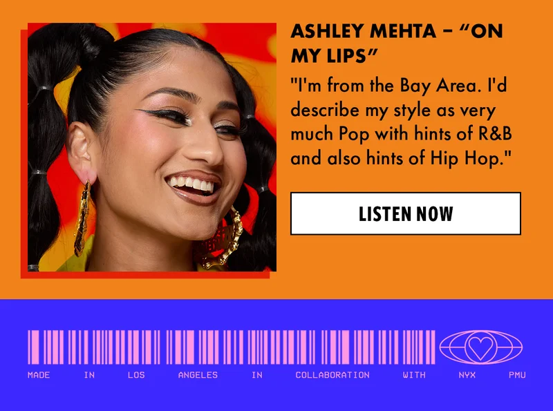 ASHLEY MEHTA - ON MY LIPS LISTEN NOW!