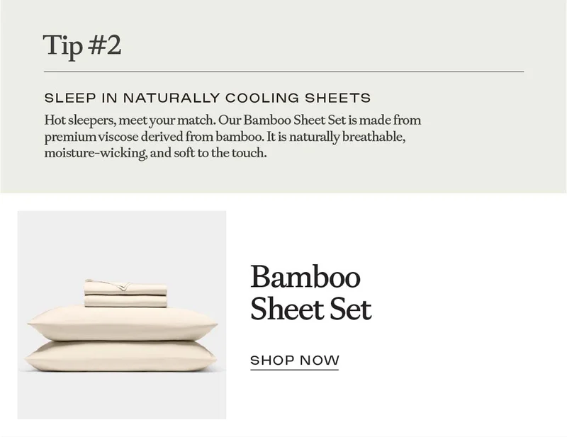 Shop: Bamboo Sheet Set Shop: Bamboo Sheet Set