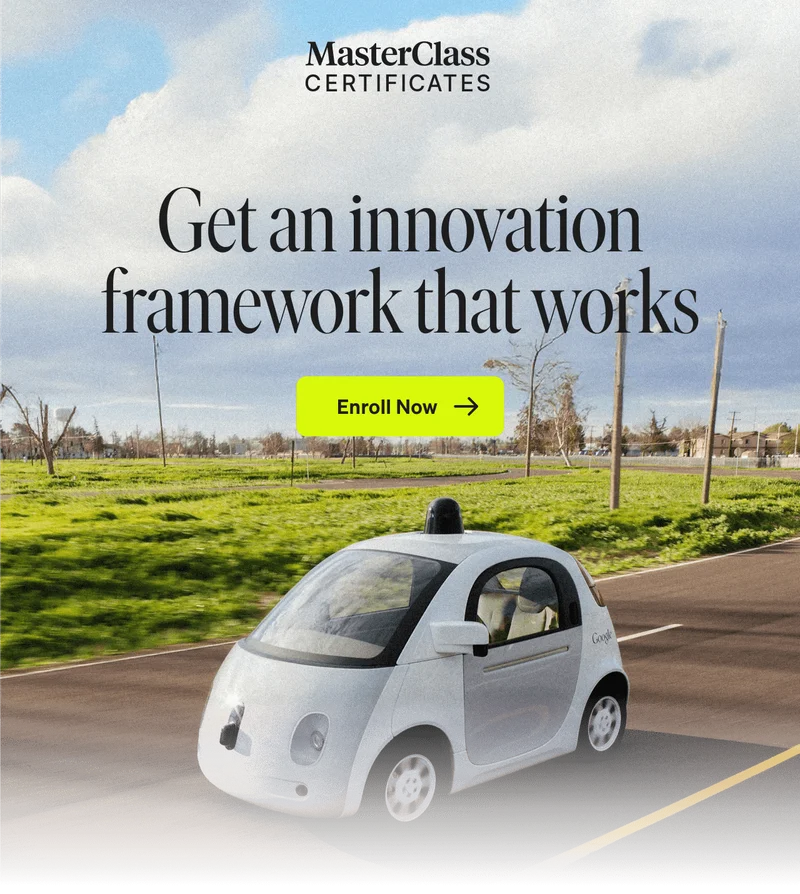 Get an innovation framework that works - Enroll Now