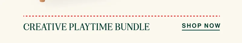 The Creative Play bundle. INCLUDES: Play Kit, Play Kitchen, and Giant Coloring Sheets. SAVE $265 SHOP NOW