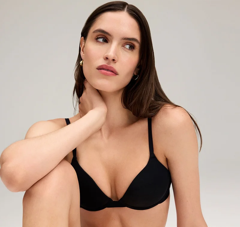 Lift Up Bra in Black