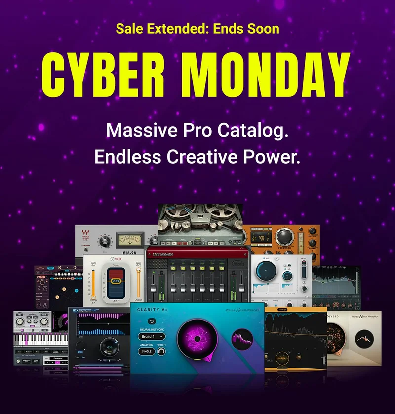 Cyber Monday - Massive Pro Catalog. Endless Creative Power.