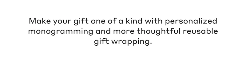 Make Your Gift One Of A Kind