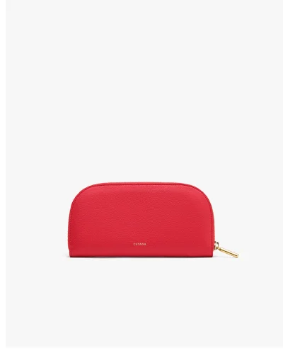 Curved Zip Wallet Lipstick