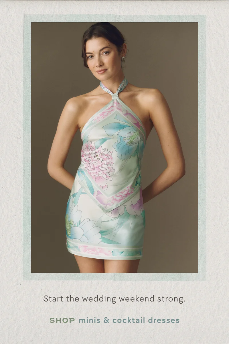 Shop minis & cocktail dresses