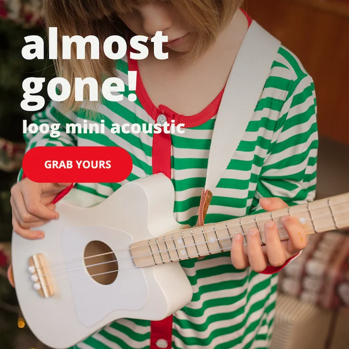 last units of loog mini acoustic - order NOW