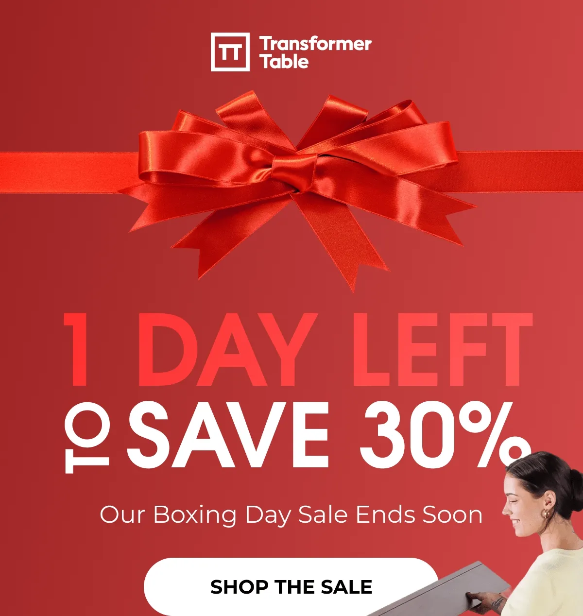 1 DAY LEFT TO SAVE 30% OFF