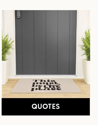 Shop Welcome Mats with Quotes