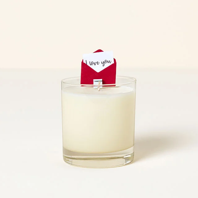 Little I Love You Letter Candle