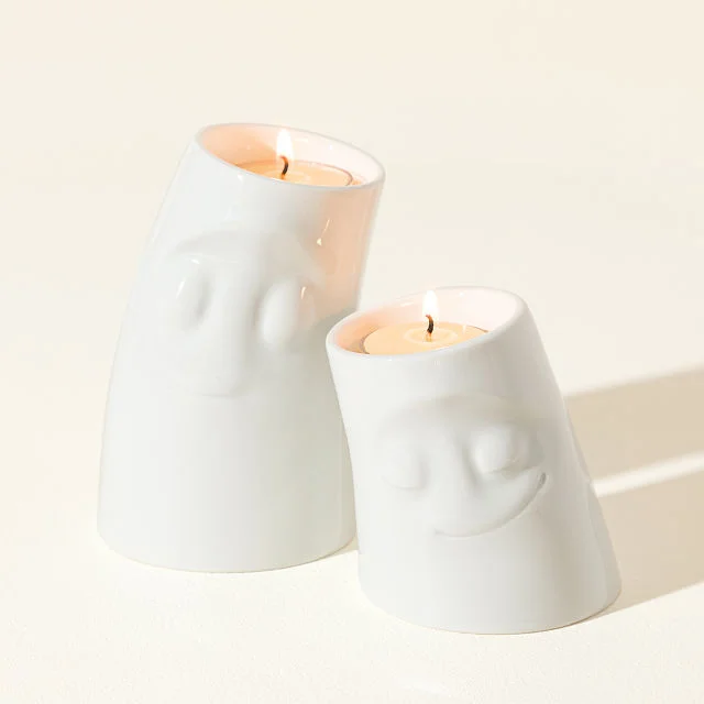 Snuggle Candle Holder Set
