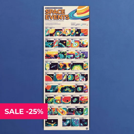Save Events Calendar Poster: 25% Off