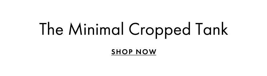Shop Minimal Cropped Tank
