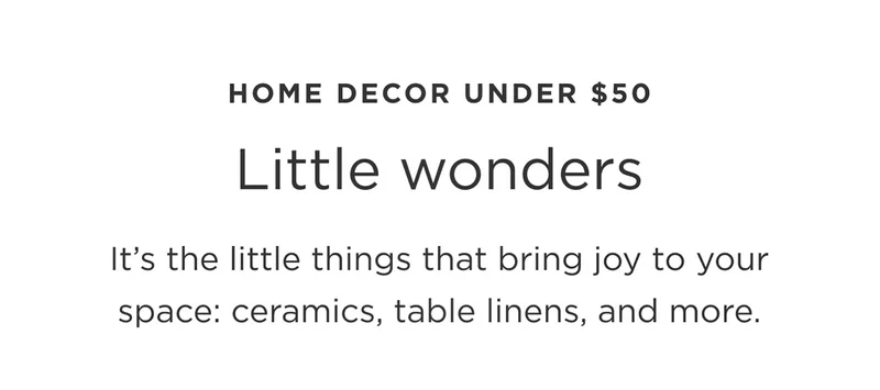 Little Wonders