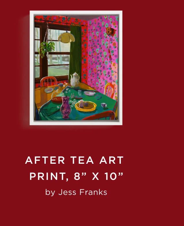 After Tea Art Print
