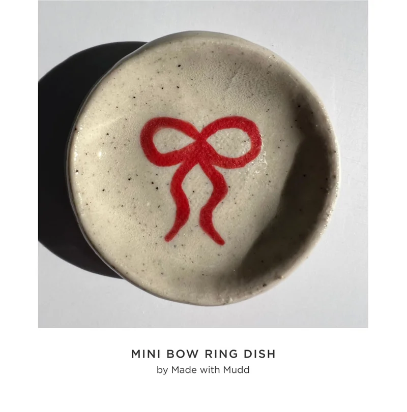 Mini Bow Ring Dish