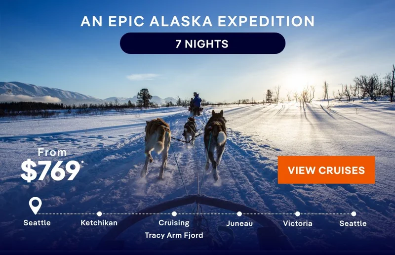 An Epic Alaska Expedition – 7 Nights – Seattle, Ketchikan, Cruising Tracy Arm Fjord, Juneau, Victoria, & Seattle – Click to View Cruises & Book Now An Epic Alaska Expedition – 7 Nights – Seattle, Ketchikan, Cruising Tracy Arm Fjord, Juneau, Victoria, & Seattle – Click to View Cruises & Book Now