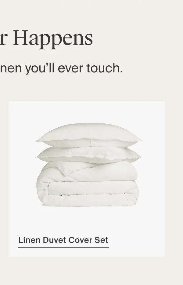 Linen Duvet Cover Set