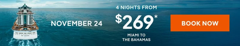 4 Nights from Miami to the Bahamas 4 Nights from Miami to the Bahamas
