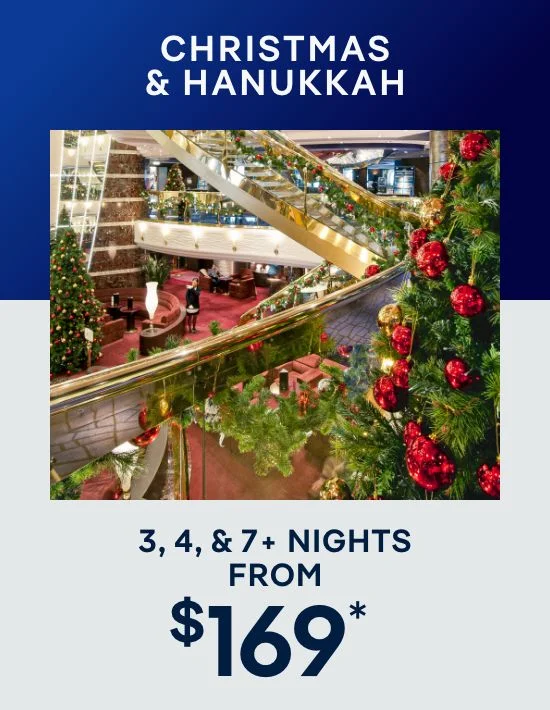 Christmas & Hanukkah 3, 4, & 7+ Nights Christmas & Hanukkah 3, 4, & 7+ Nights