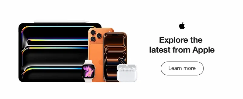 Apple Explore the latest from Apple Learn More