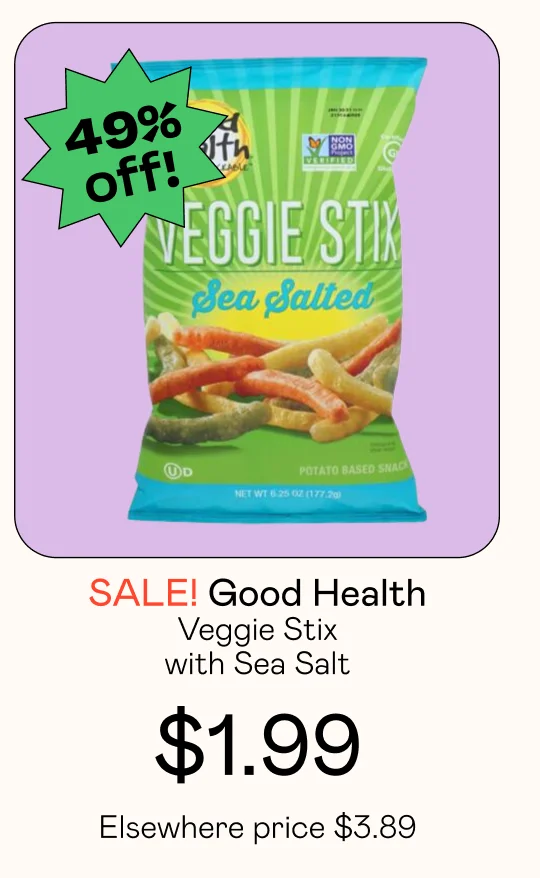 Veggie Stix with Sea Salt
