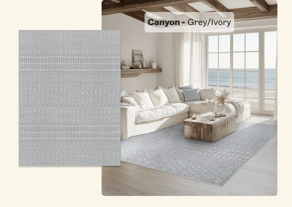 Canyon - Grey/Ivory
