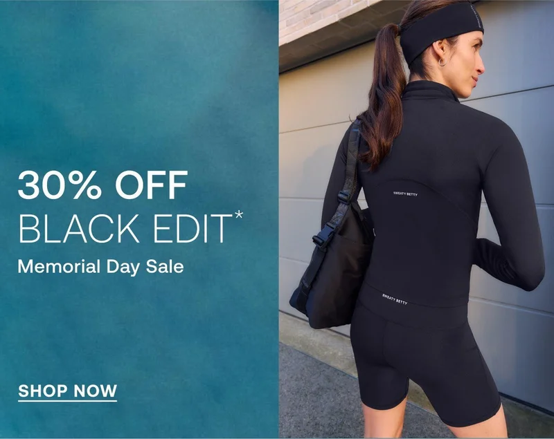30% off our black edit for memorial day