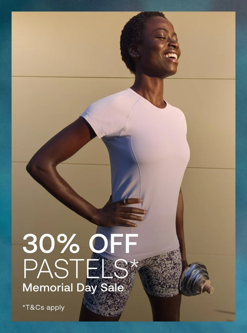 30% off our pastel edit for memorial day