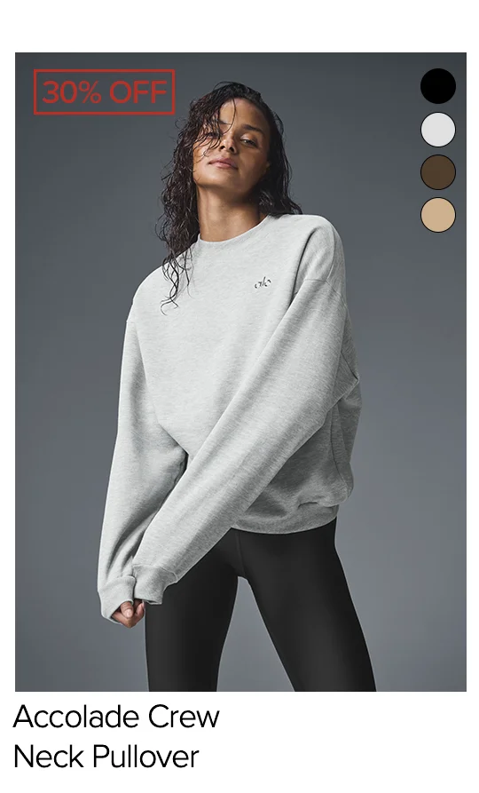 Accolade Crew Neck Pullover