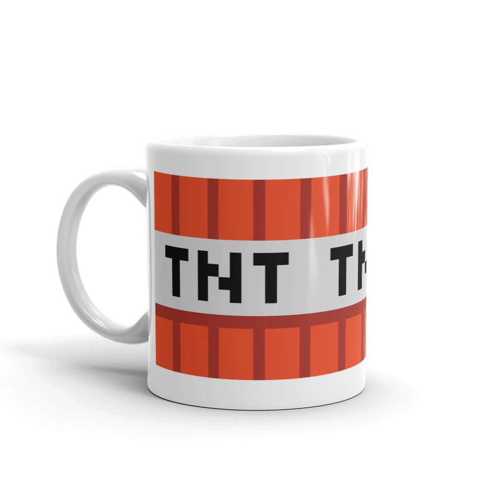 Image of Minecraft TNT White Mug